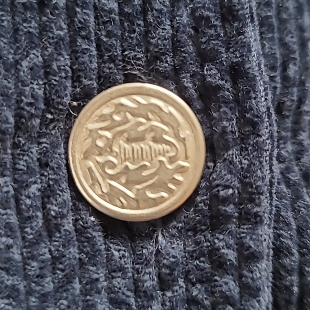 Vintage Match Made in USA Navy Corduroy Mini Jumper - Size 4 - Picture 5 of 8